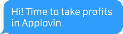 Hi! Time to take profits in Applovin